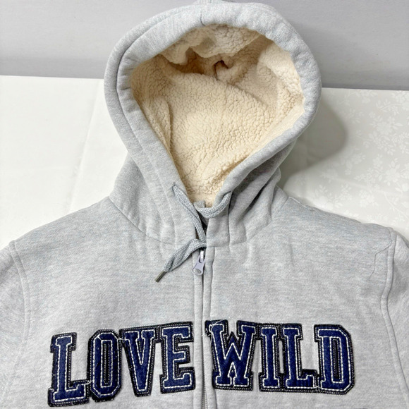 Emilio Valentino Italy Grey Logo Hoodie Medium - Picture 3 of 12